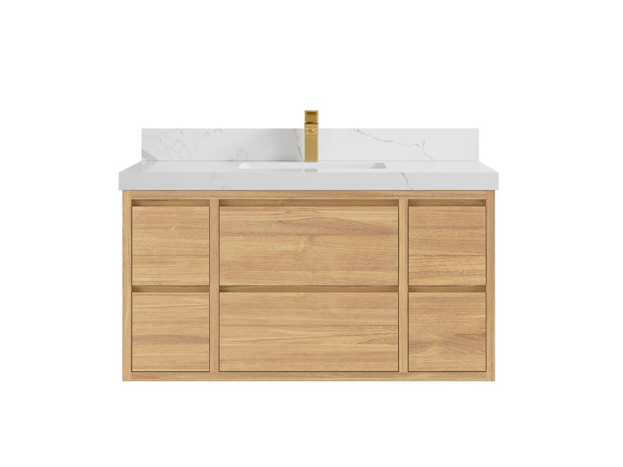Teak Bathroom Vanity