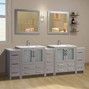 double sink vanity