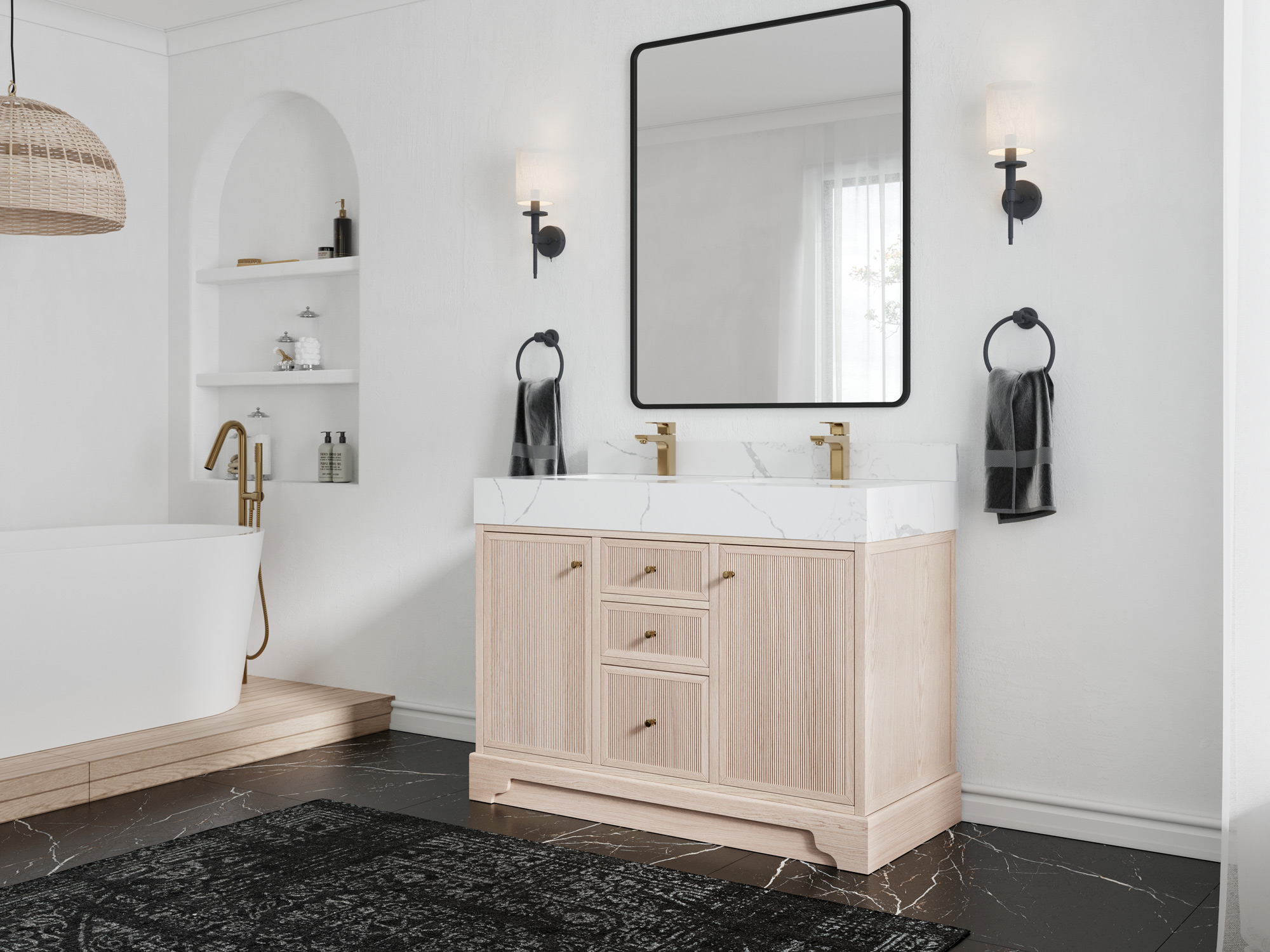 shop for Luxurious bathroom vanity