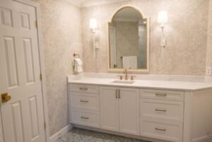 single sink master bathroom vanity