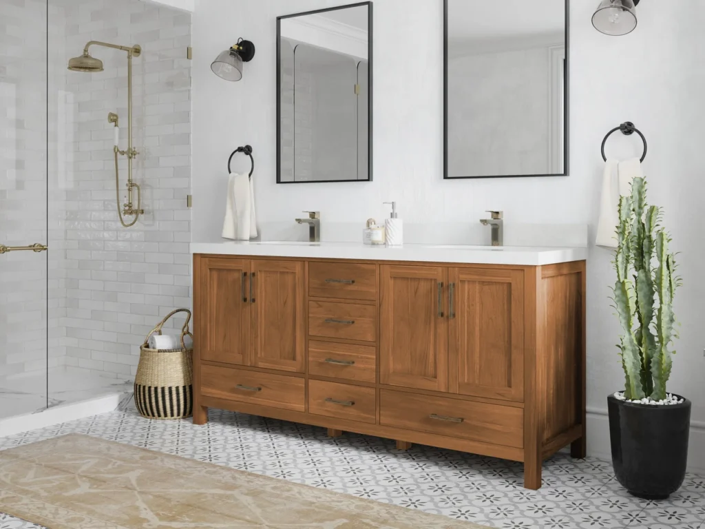 best wood for vanity